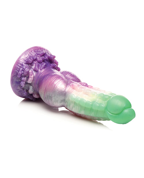 Creature Cocks Aqua Phoenix Silicone Dildo - Multi Color - LUST Depot