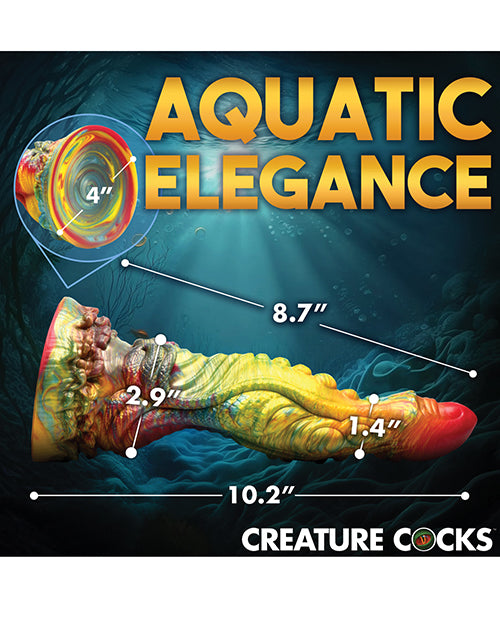 Creature Cocks Majestic Merman Silicone Dildo - Multi Color