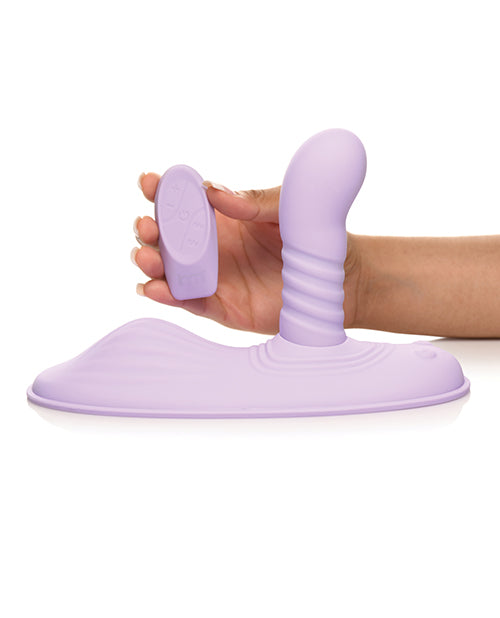 Inmi Thrust N' Grind Thrusting & Vibrating Silicone Grinder - Purple