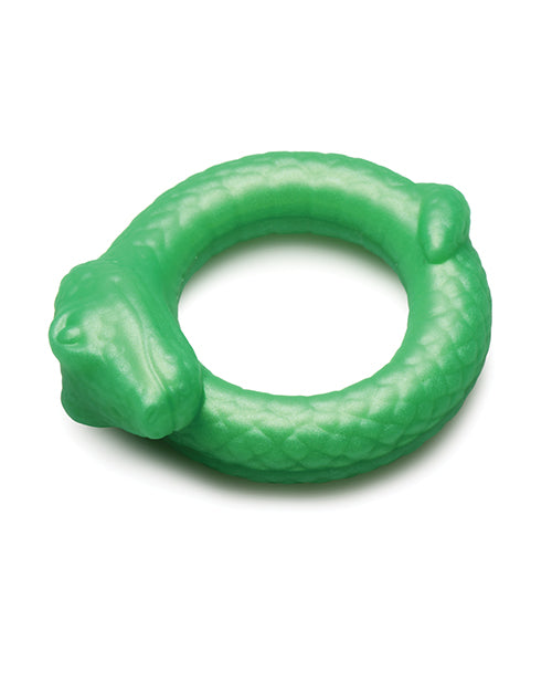 Creature Cocks Serpentine Silicone Cock Ring - Green - LUST Depot