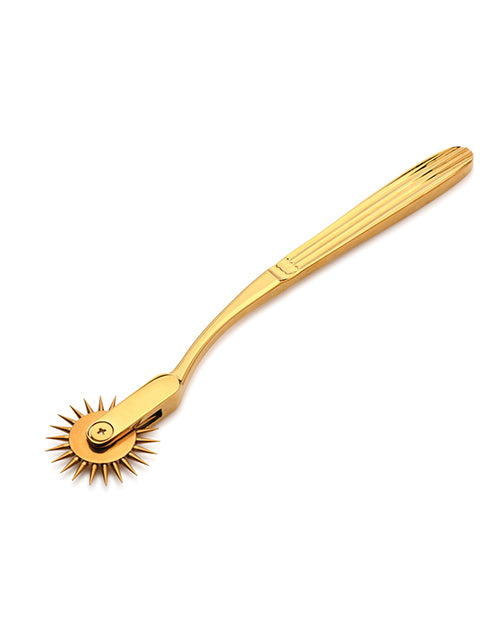 Master Series Gold Sensation Wartenberg Wheel - Gold - LUST Depot