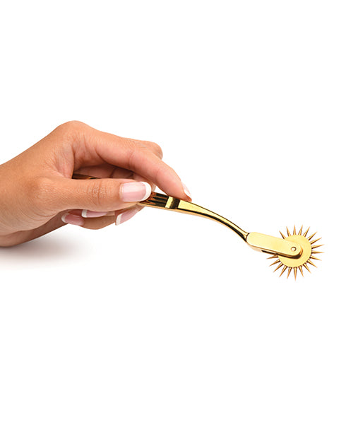 Master Series Gold Sensation Wartenberg Wheel - Gold - LUST Depot