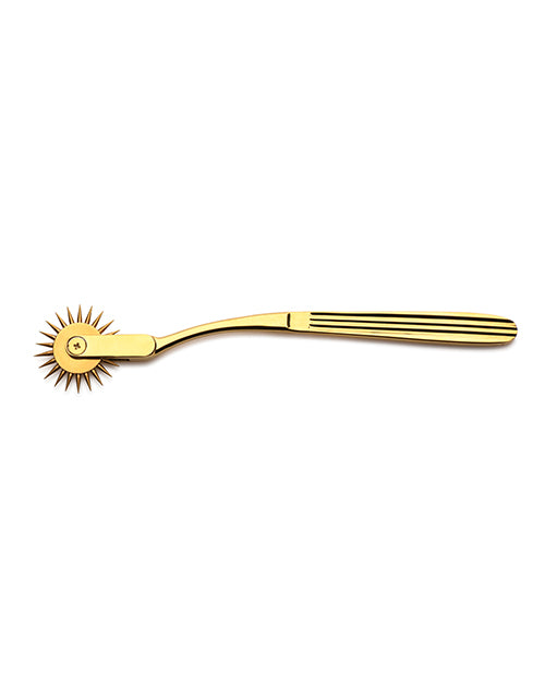 Master Series Gold Sensation Wartenberg Wheel - Gold - LUST Depot