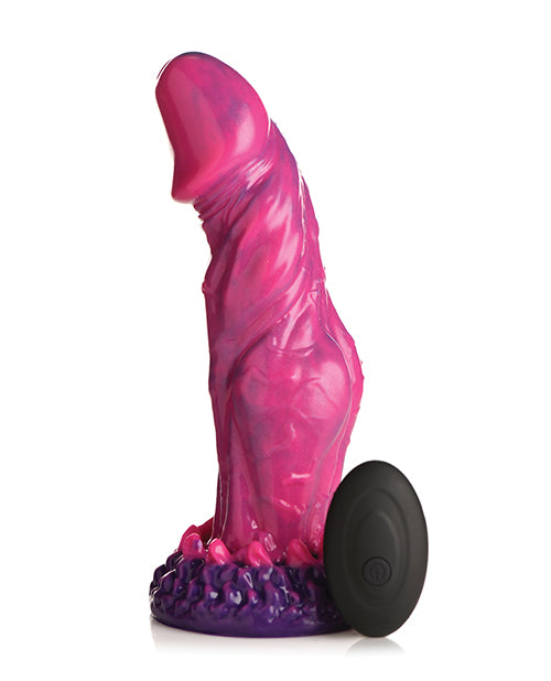 Creature Cocks Xenox Vibrating Silicone Dildo w/Remote - Pink/Purple - LUST Depot