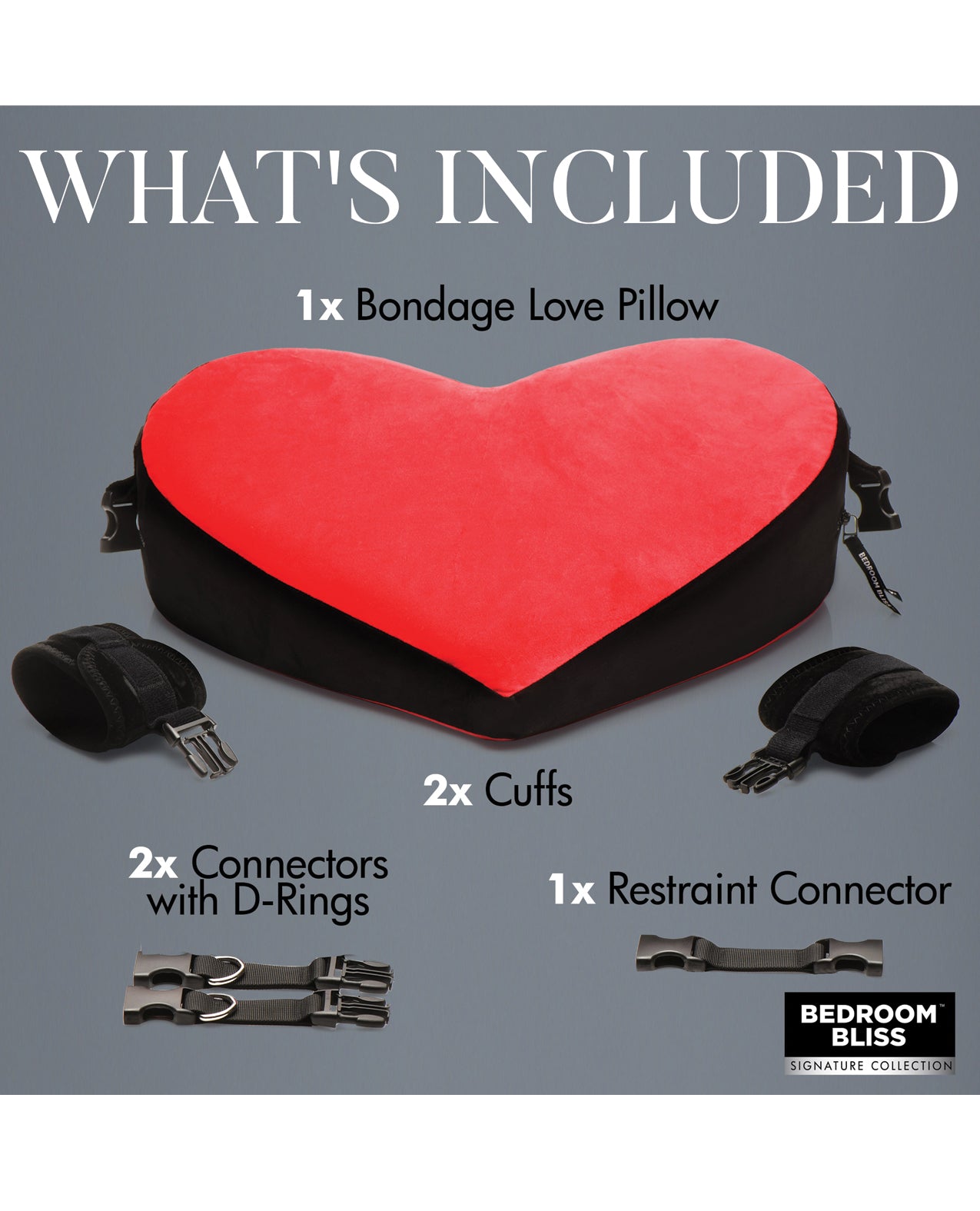 Bedroom Bliss Bondage Love Pillow