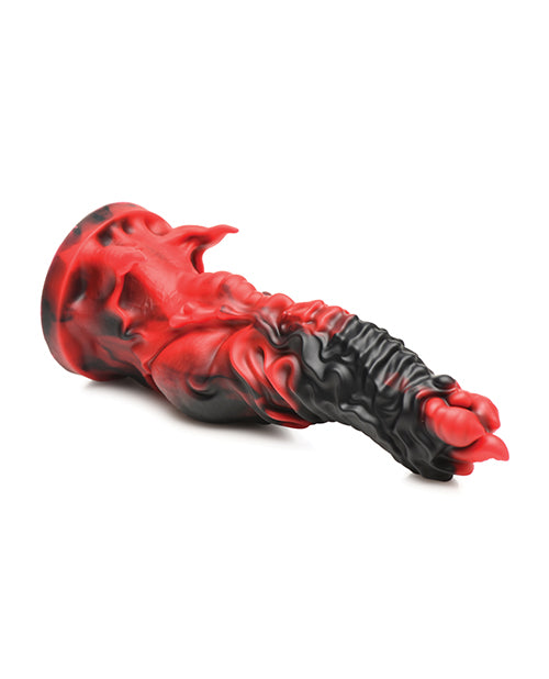 Creature Cocks Mephisto Silicone Dildo - Black/Red - LUST Depot