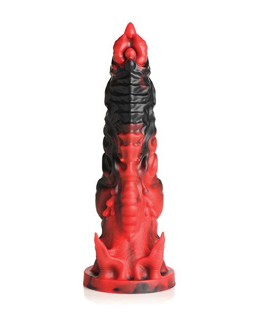 Creature Cocks Mephisto Silicone Dildo - Black/Red - LUST Depot