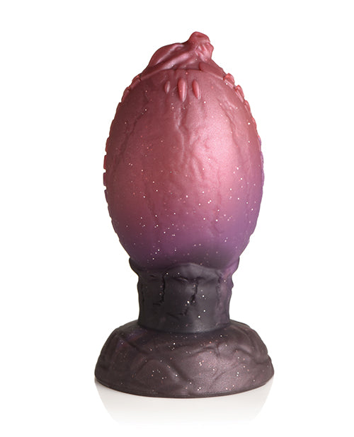 Creature Cocks Dragon Hatch Silicone Egg - Large Multi Color - LUST Depot