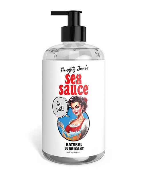 Naughty Jane's Sex Sauce Natural Lubricant - 16 oz - LUST Depot