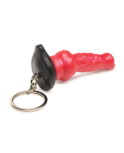 Creature Cocks Hell-Hound Silicone Key Chain - Red - LUST Depot