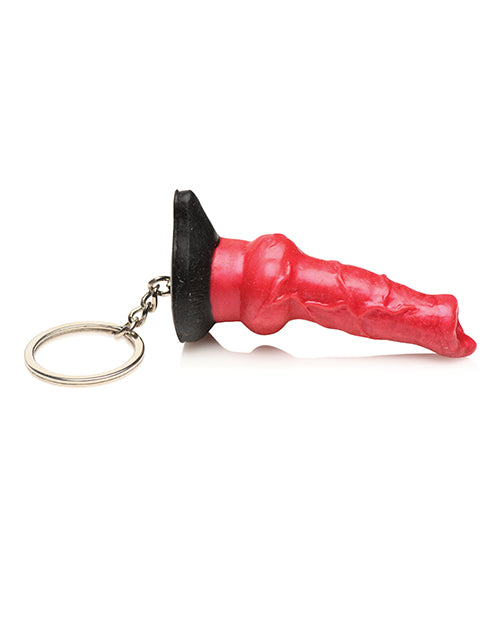 Creature Cocks Hell-Hound Silicone Key Chain - Red - LUST Depot