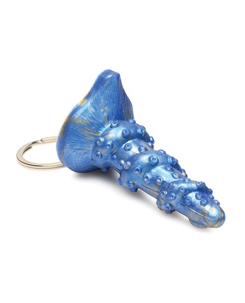 Creature Cocks Lord Kraken Silicone Key Chain - Blue - LUST Depot