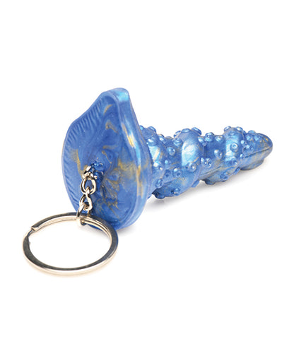 Creature Cocks Lord Kraken Silicone Key Chain - Blue - LUST Depot