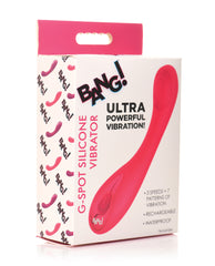 Bang! G-Spot Silicone Vibrator - Pink