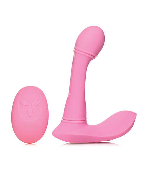 Inmi G-Flick Flicking G-Spot Vibrator w/Remote - Pink