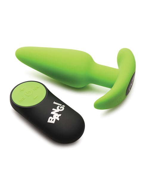 Bang! Glow in the Dark 21X Remote Controlled Butt Plug - LUST Depot