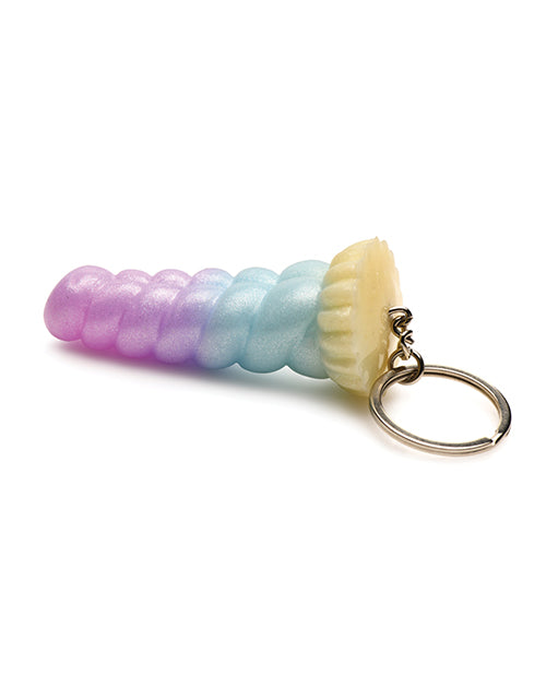 Creature Cocks Mystique Unicorn Silicone Key Chain - Multi Color - LUST Depot