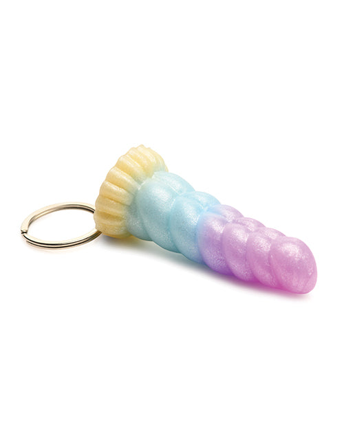 Creature Cocks Mystique Unicorn Silicone Key Chain - Multi Color - LUST Depot