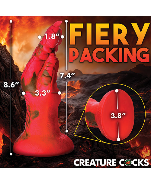 Creature Cocks Demon Claw Fisting Silicone Dildo - Red