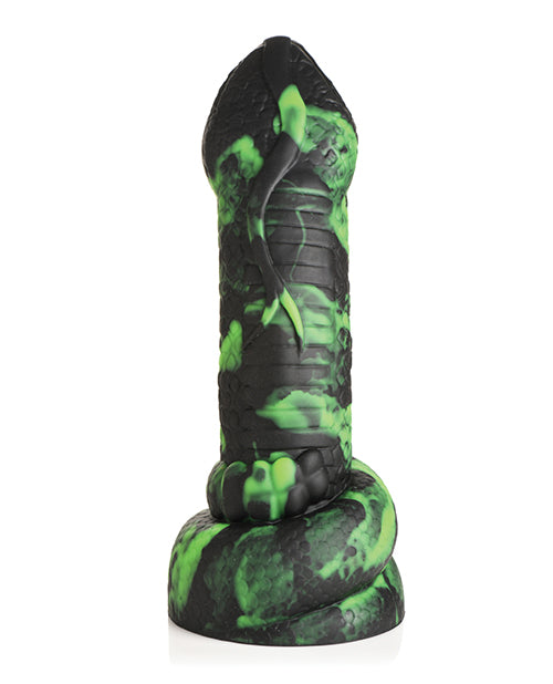 Creature Cocks Python Silicone Dildo - Black/Green - LUST Depot