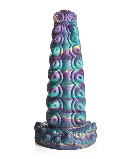 Creature Cocks Chrysalis Silicone Dildo - Multi Colors