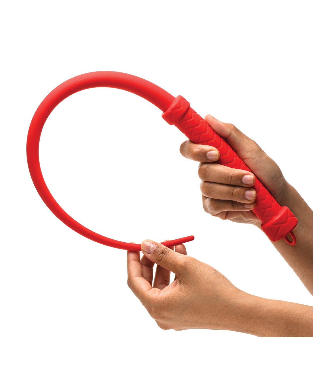 Master Series Viper Tail Silicone Whip - Red