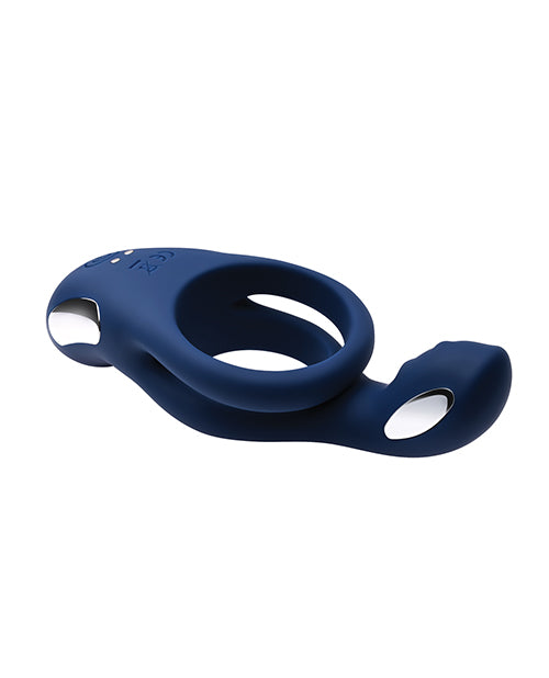 Zero Tolerance Ring Around the Rosy Cock & Ball Vibrator - Blue - LUST Depot