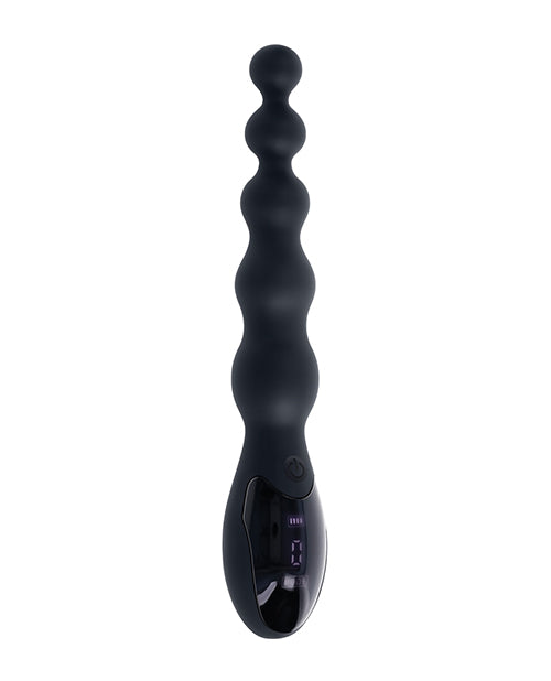 Zero Tolerance Backdoor Baton Beaded Anal Vibrator - Black - LUST Depot