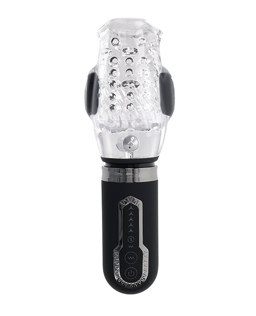 Zero Tolerance Thrill Ride Rechargeable Stroker - Black/Clear - LUST Depot