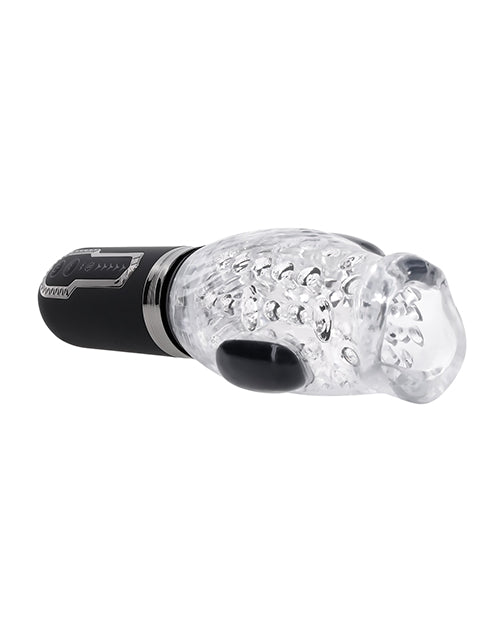 Zero Tolerance Thrill Ride Rechargeable Stroker - Black/Clear - LUST Depot