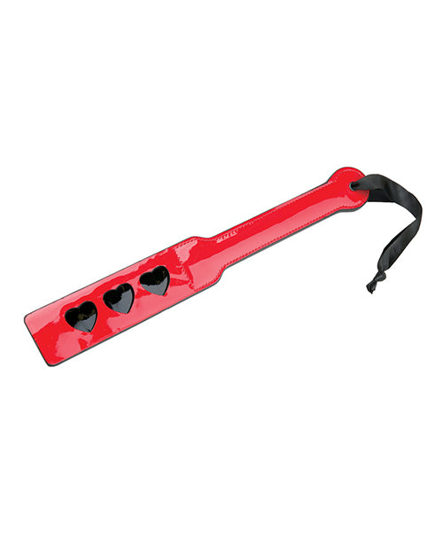 Whipsmart Heartbreaker Spanking Paddle - Red/black - LUST Depot