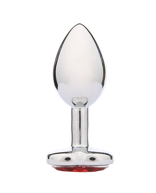 Whipsmart Heartbreaker 2.5" Heart Crystal Butt Plug - Red - LUST Depot