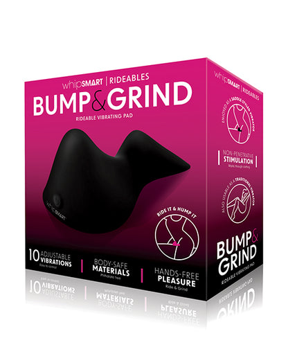 Whipsmart Rideables Bump & Grind Vibrating Pad - Black - LUST Depot