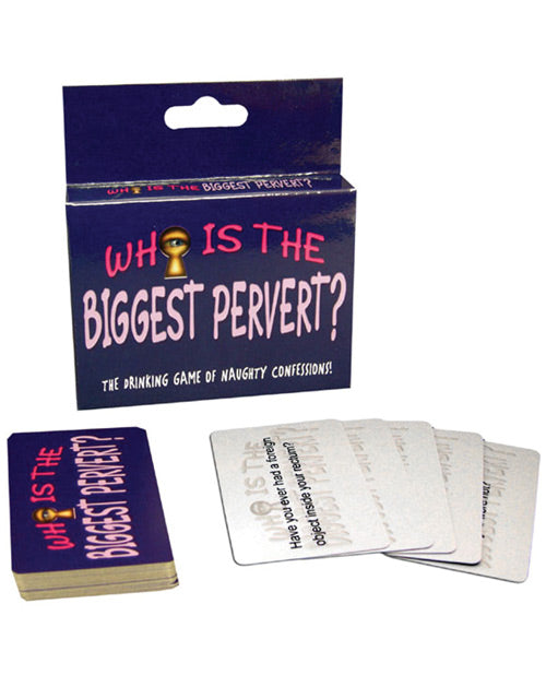 Who Is The Biggest Pervert Card Game - LUST Depot