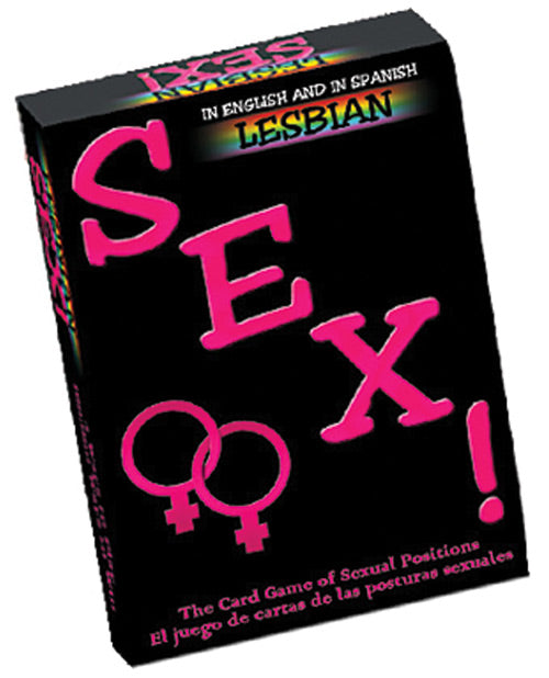 Lesbian Sex Card Game - Bilingual - LUST Depot