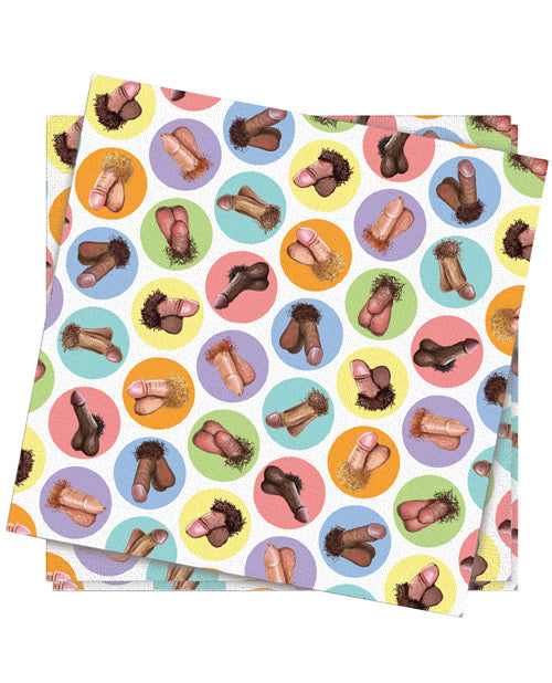 Mini-penis Napkins - Pack Of 8 - LUST Depot