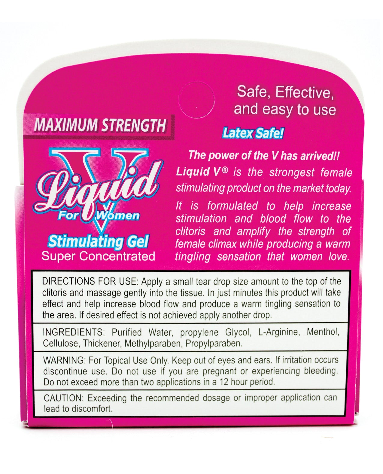 Liquid V Female Stimulant - Pillow Box Of 3 - LUST Depot