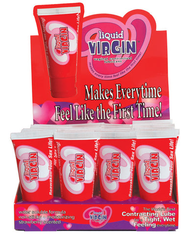 Liquid Virgin Lube - Display Of 24