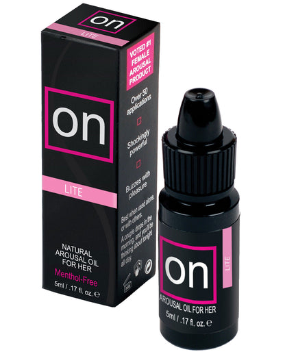 On Natural Arousal Oil For Her - Lite 5 Ml Bottle - LUST Depot