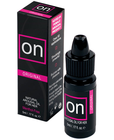 On Natural Arousal Oil For Her - Ultra 5 Ml Bottle