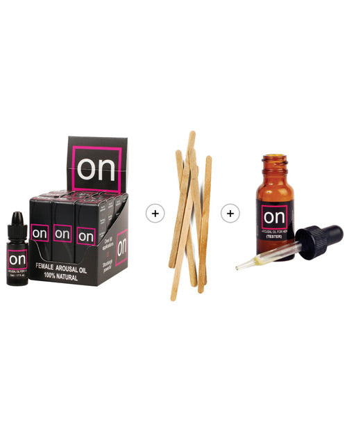 On Natural Arousal Oil For Her Refill Kit - Box Of 12 - LUST Depot