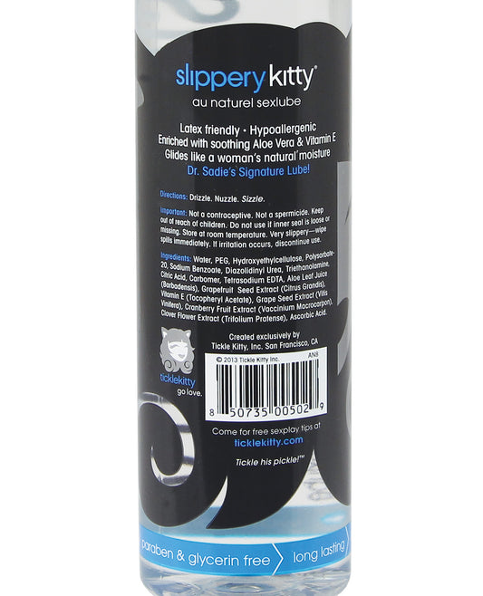 Dr. Sadie's Signature Slippery Kitty - 8 Oz. Au Natural - LUST Depot