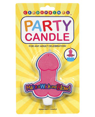 Make A Wish & Blow Penis Party Candle