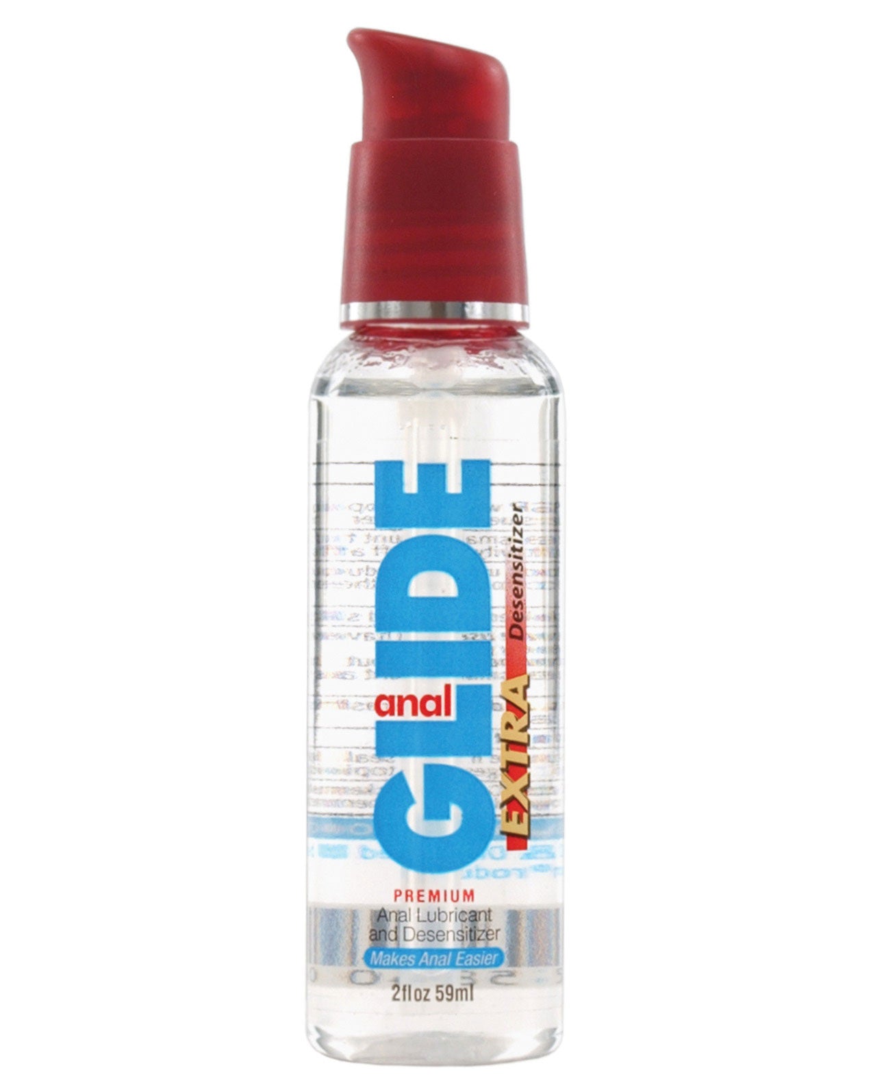 Anal Glide Extra Anal Lubricant & Desensitizer - 2 Oz Pump Bottle - LUST Depot