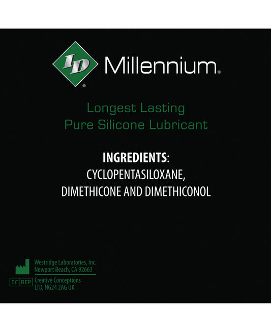 Id Millennium Silicone Lubricant - 2.2 Oz Bottle - LUST Depot