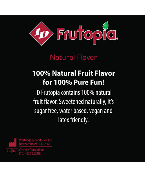 Id Frutopia Natural Lubricant - 1 Oz Cherry - LUST Depot