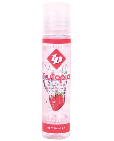 Id Frutopia Natural Lubricant - 1 Oz Strawberry