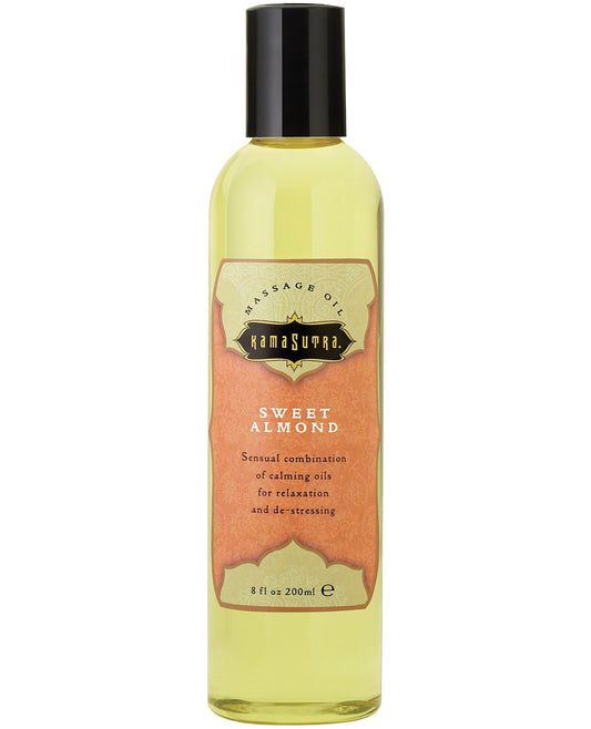 Kama Sutra Aromatic Oil - 8 Oz Sweet Almond - LUST Depot