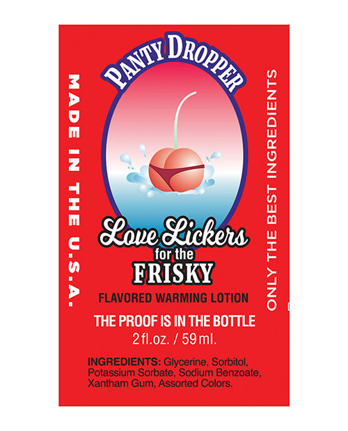 Love Lickers Panty Dropper - 2 Oz Cherry - LUST Depot