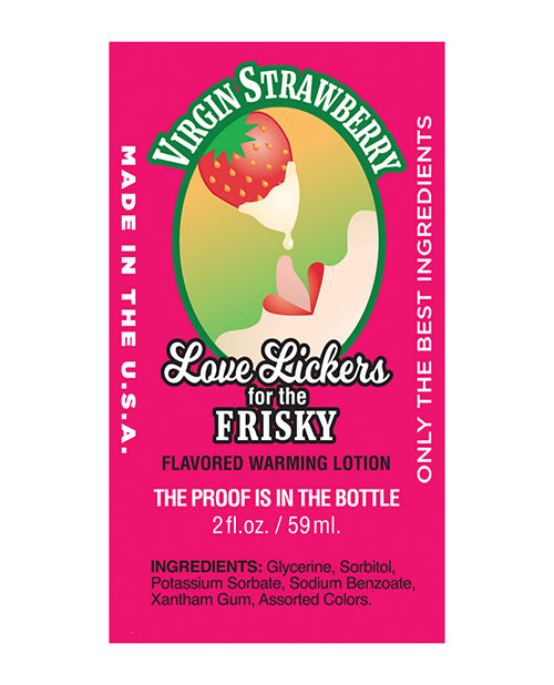 Love Lickers - 2 Oz  Virgin Strawberry - LUST Depot